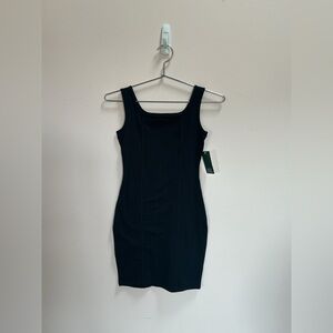 NWT Black Cotton Dress LBD Size XS